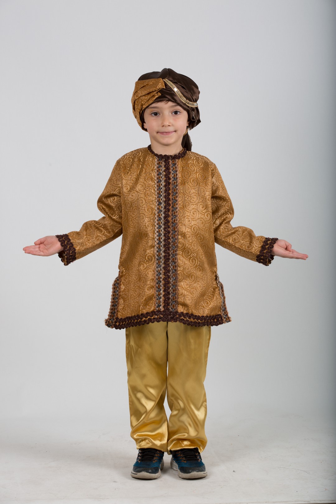 Çocuk Hintli Erkek Kostümü