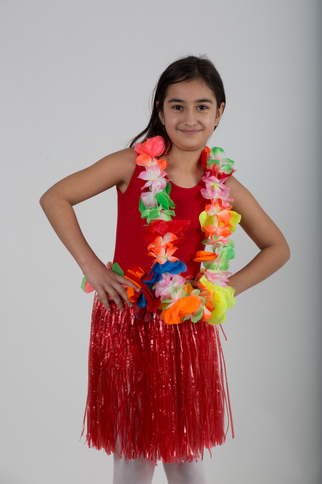Çocuk Hawaii Kız Kostümü