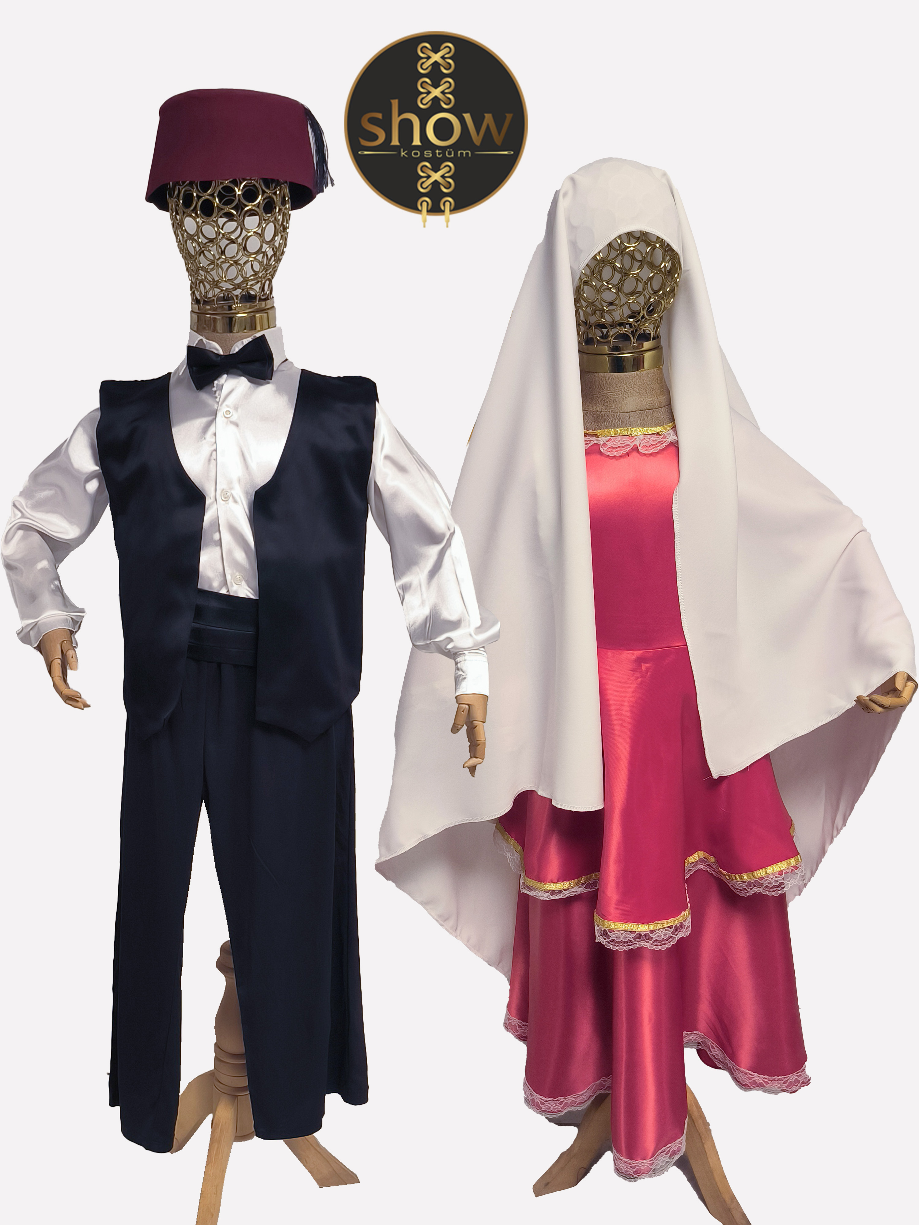 osmanlı-kız-cocuk-ferace-şemsiye-takım