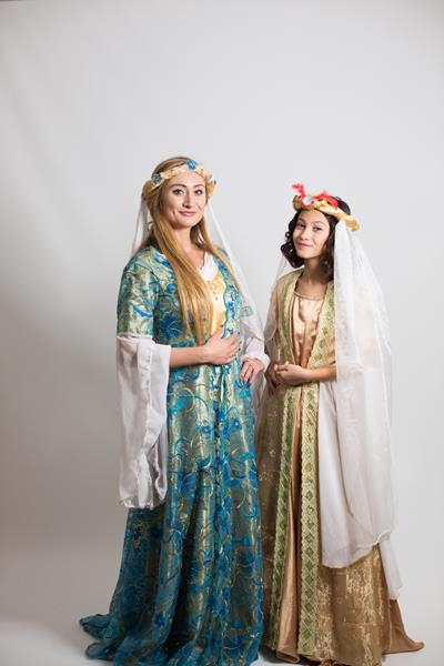 Çocuk Osmanlı Kadın Kostümü