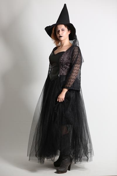 Yetişkin Gotik/Cadı Kostümü